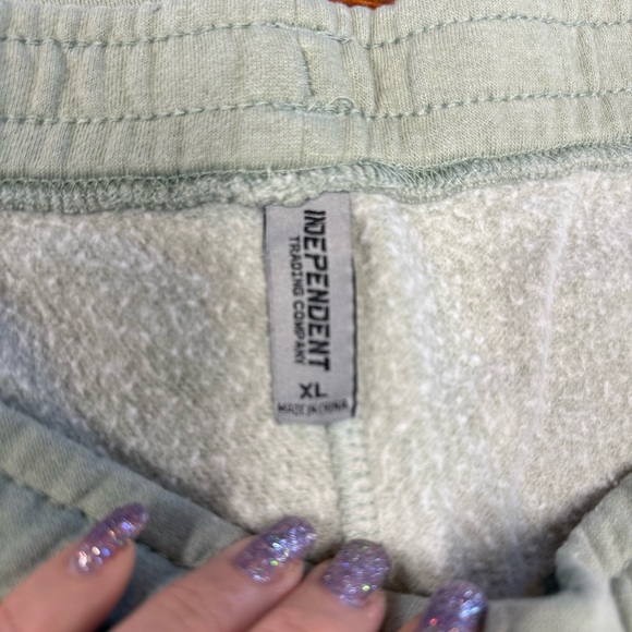Independent Trading Company XL mint Green Jogger Pants - Picture 4 of 7